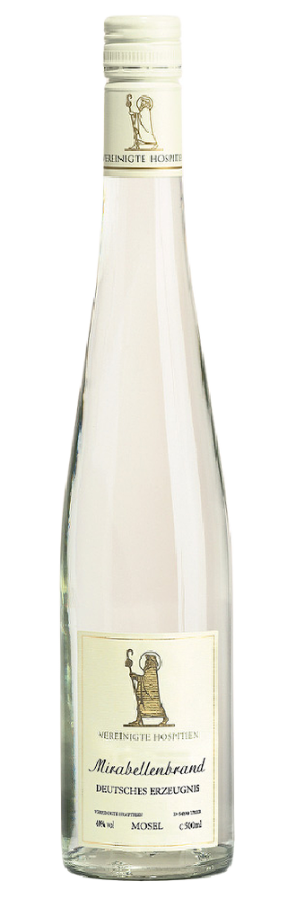 Edelbrand von der Mirabelle Alk. 40 % 0,5 Ltr.